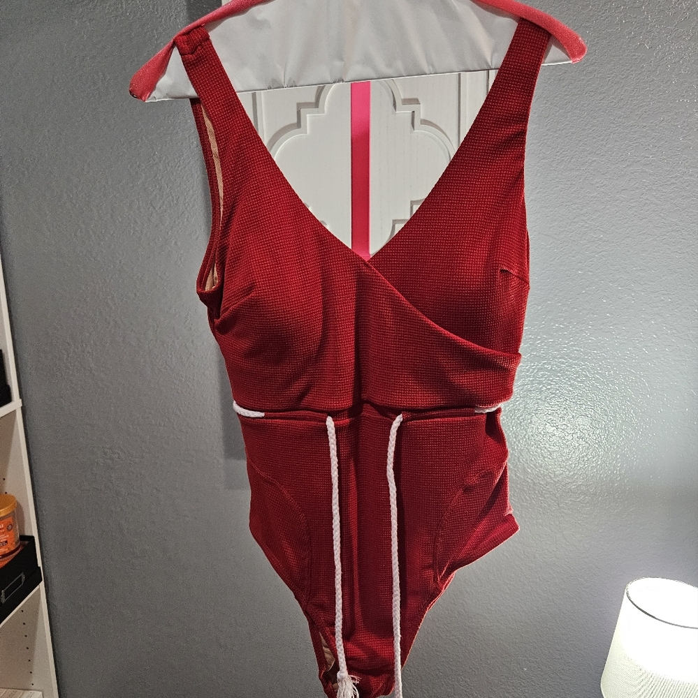 Women's Red Swimsuit